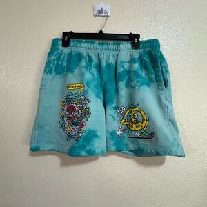 Killer Acid Tie Dye Shorts